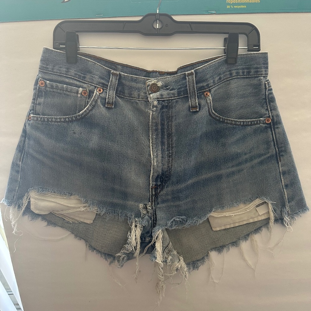 Pre-loved Levis Denim shorts - vintage inspired